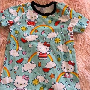 Wild Rich kids size 8 new hello kitty